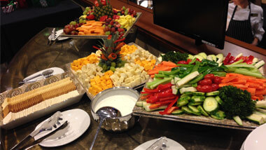 Crudite plates